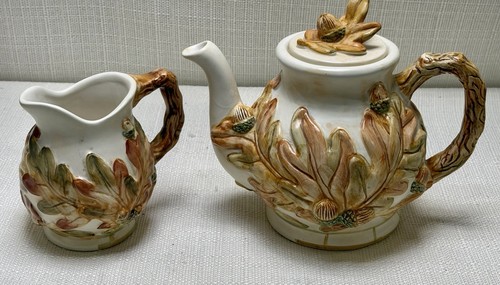 Hallmark ceramic autumn leaves - hallmark,